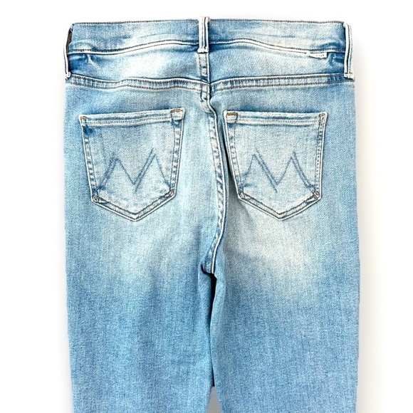 Mother Ankle Fray Jeans 25 Pixie Dazzler Au Revoir USA Premium Designer High End - Picture 5 of 8